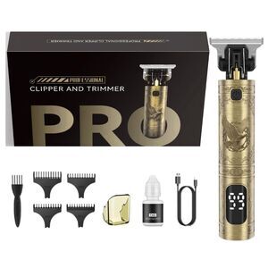 Solati Beard Trimmer for Men, Metal Vintage Hair Clippers, Next-Gen Upgrade